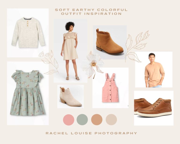 Photography Outfit Inspiration: Soft Earthy Color for Family Portraits